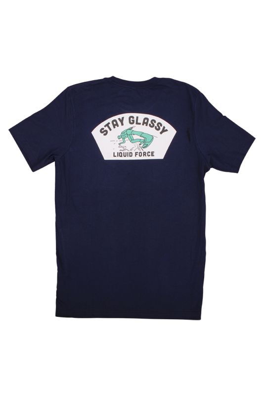 Liquid Force STAY GLASSY TEE Navy 2021