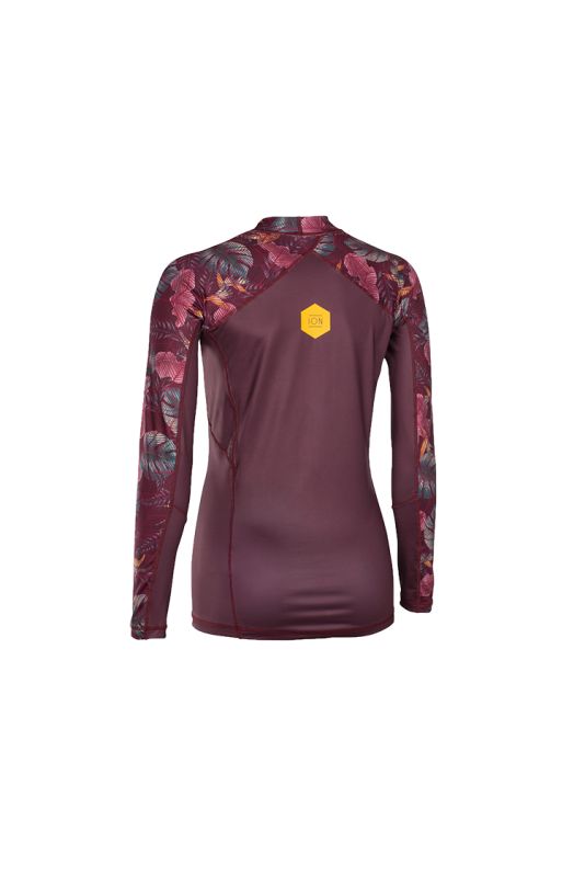 ION Rashguard Women Lizz LS dark berry 