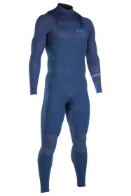 Ion Wetsuit Onyx Element Semidry 4/3 Frontzip blue 2018