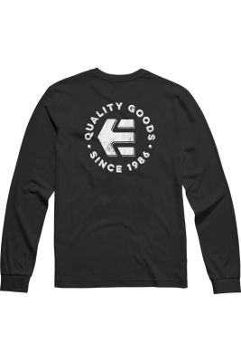 Etnies SINCE 1986 LS Tee Black/White 2022