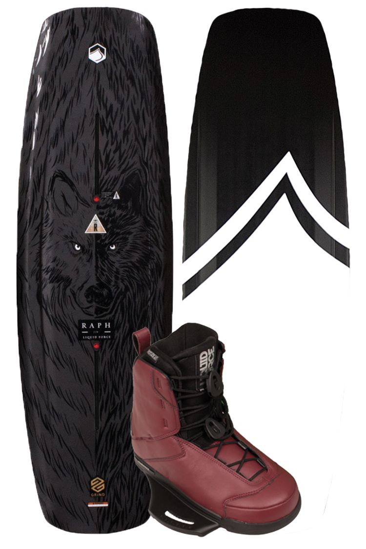 Liquid Force RAPH 143cm plus RAPH Wakeboardset 2017 - Buy online ...