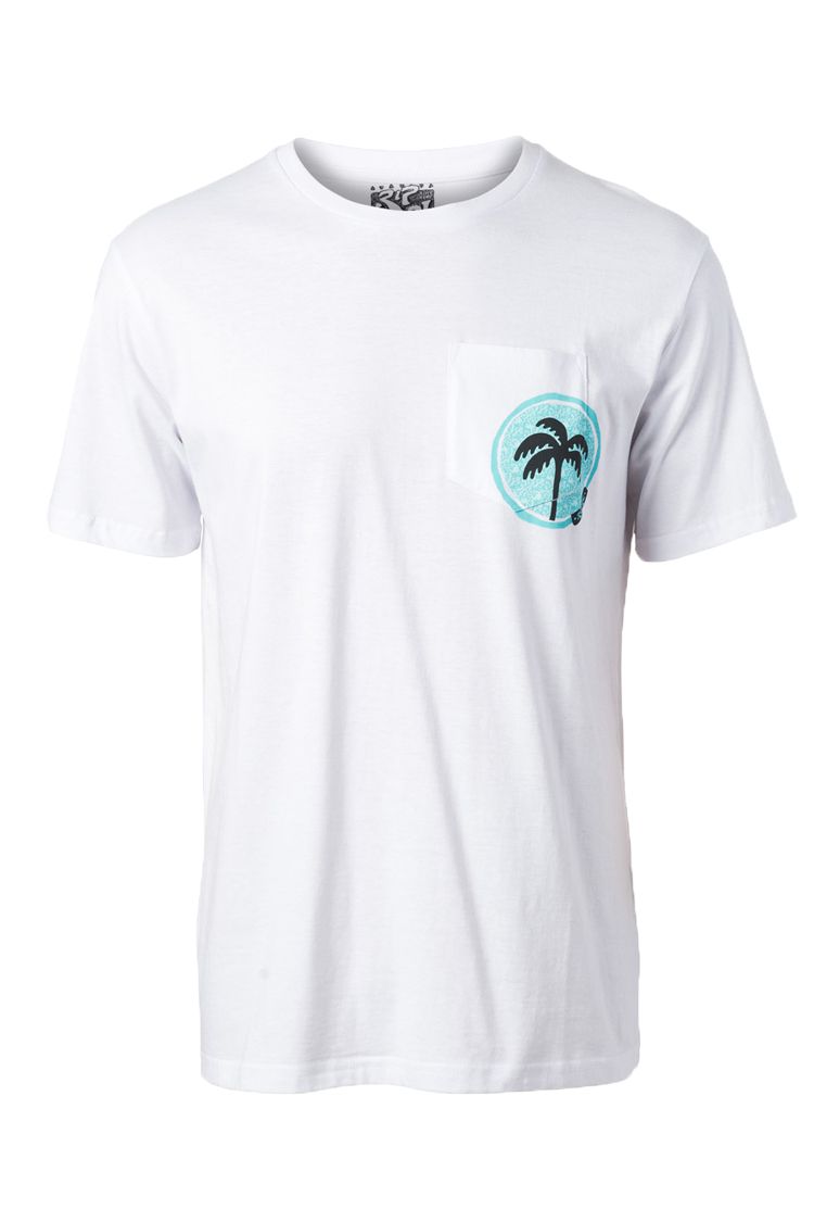 Rip Curl Search Vibes Tie And Dye Tee optical white