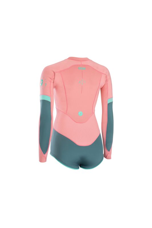Ion Wetsuit MUSE Hot Shorty LS 1,5 FZ rose 2020