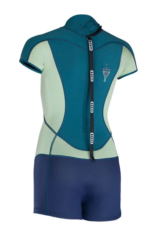 Ion Wetsuit FL Muse Shorty Backzip SS 2,5 lemongrass/blue 2017