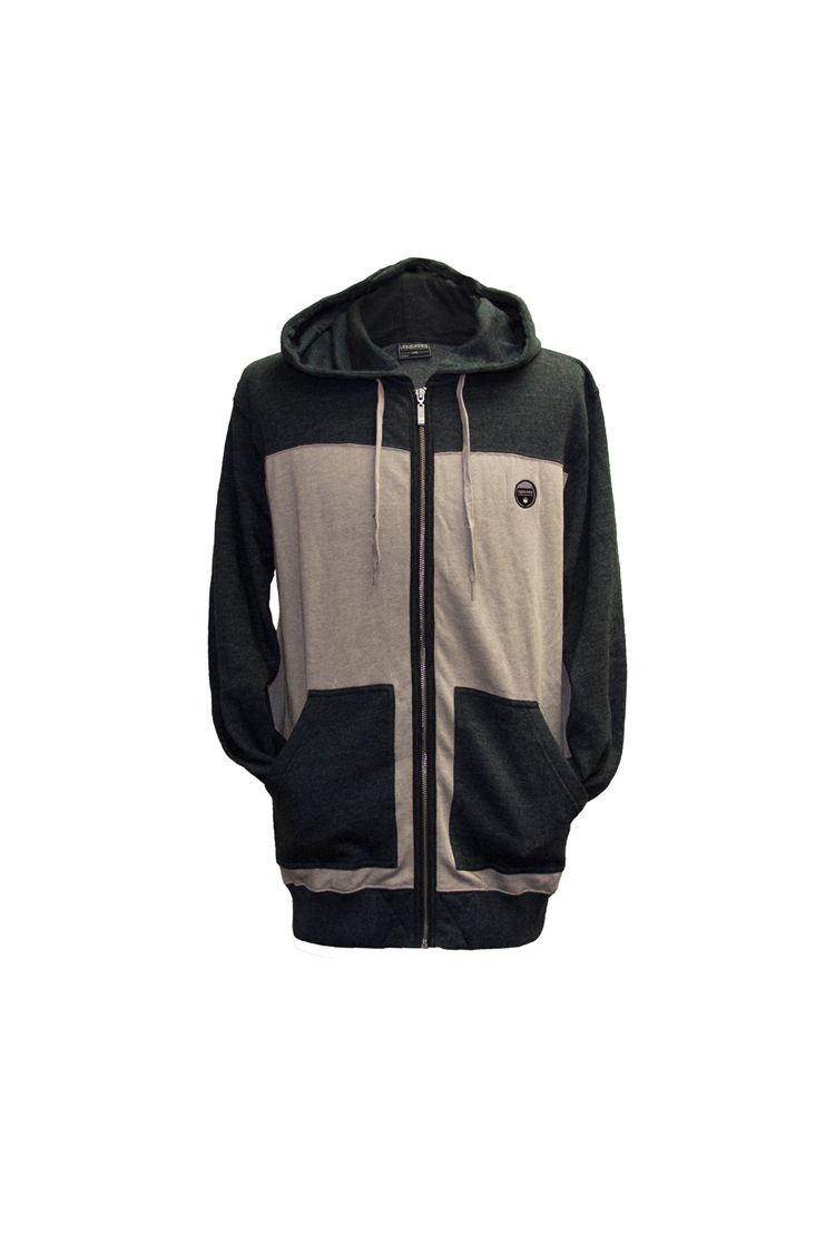 Liquid Force Archer Zip Hoodie black/beige 2016