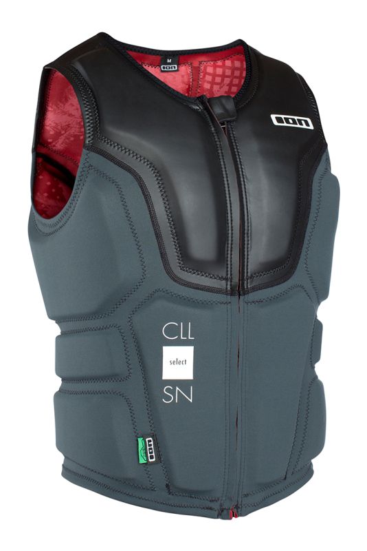 ION Collision Vest Select Wakeboardvest black/forest 2017