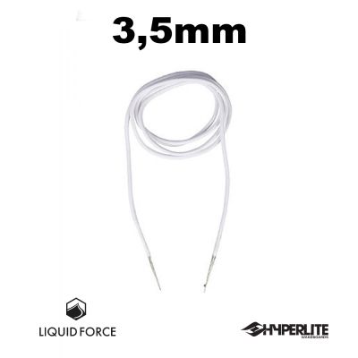 Binding Lace - Schnürsenkel einzeln - Weiß - 3,5mm