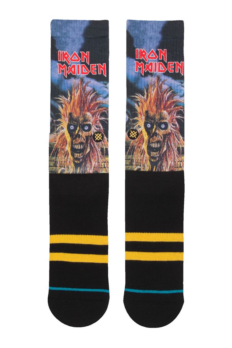 Iron Maiden Socken KILLERS | Offiziell Lizenziert, Mit Eddie-Motiv, 86% Baumwolle, Für Erwachsene