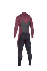 Ion Wetsuit Onyx Element Semidry 3/2 FZ red/dark grey 2019