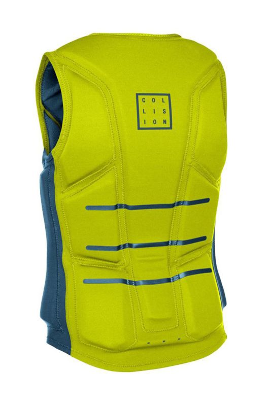ION Collision Vest Wakeboardweste yellow/marine 2016