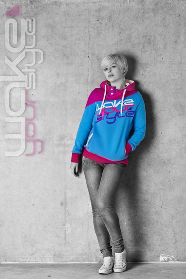 Cable Fashion Hoodie Girls iceblue 2013