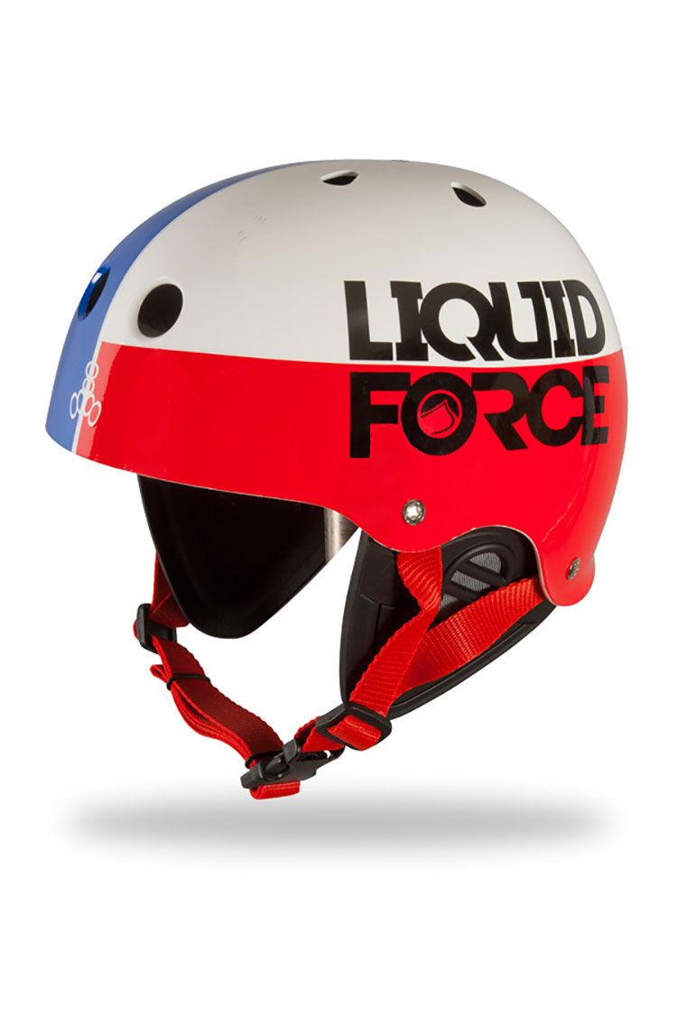 Liquid Force Fooshee Comp Red/White/Blue Helmet 2014