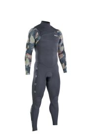 ION Wetsuit Seek Core 4/3 Front Zip men Neoprenanzug greycamo