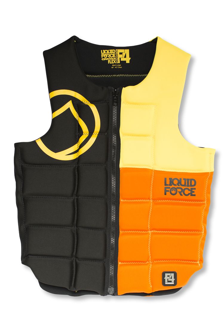 Liquid Force Flex Comp Wakeboardweste orange 2016