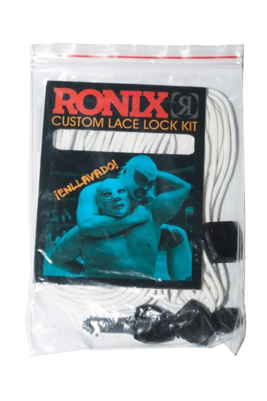 Ronix Lace Lock Kit - Laces plus Lace Locks 4er-Set 2017 weiss