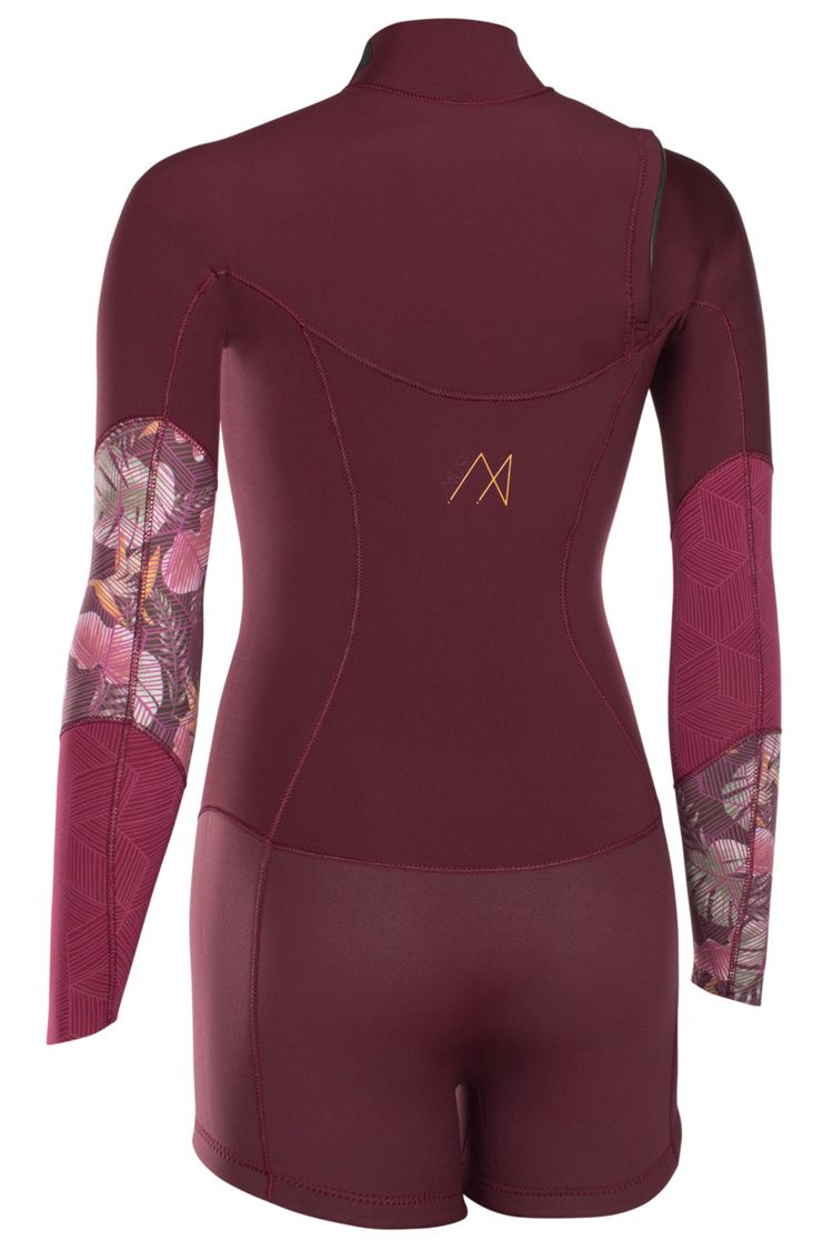 Ion Wetsuit FL Muse Shorty LS 2,0 dark berry 2018