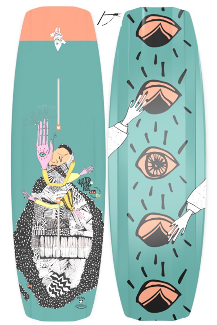 Liquid Force PEAK 145 plus PEAK 4D WAKEBOARDSET 2023 - Buy online 