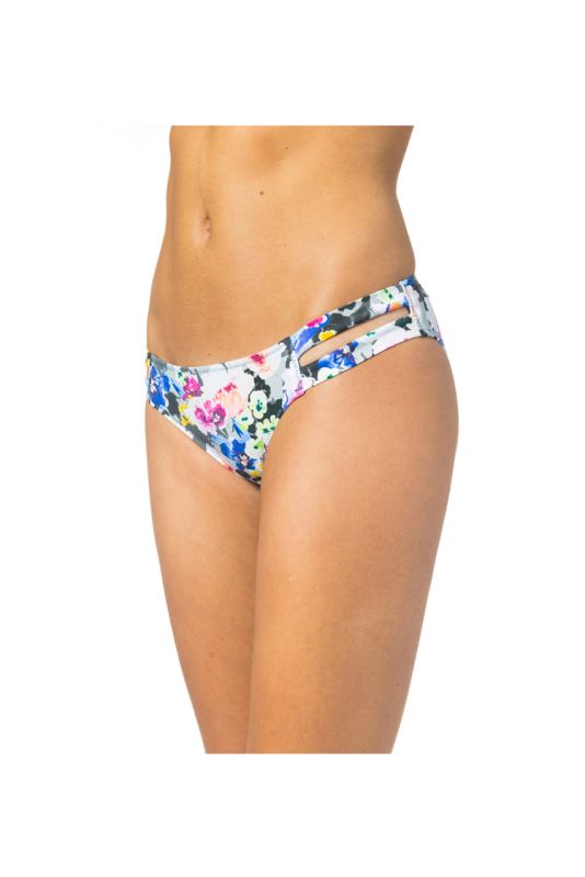 Rip Curl Baleare Bandeau w/ Classic Pant Bikini Set polignac purple