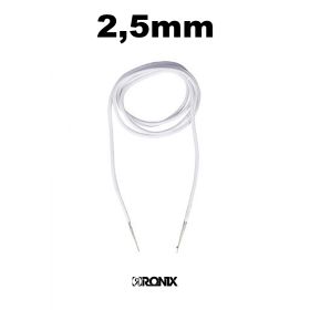 Binding Lace - Schnürsenkel einzeln - Weiß - 2,5mm