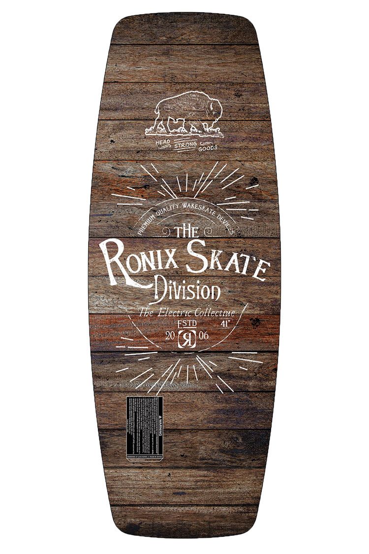 Ronix ELECTRIC COLLECTIVE 41inch Wakeskate Rustic Buffalo 2018