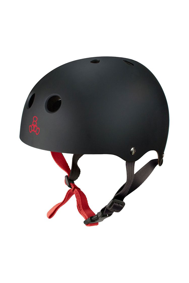 Triple8 Halo Wakeboard Helm Black Rubber 