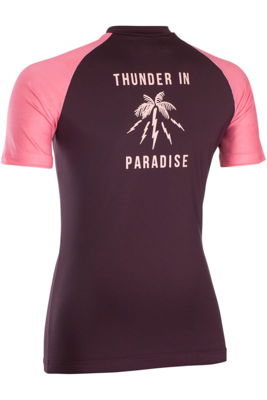 ION Rashguard Women SS red 2020