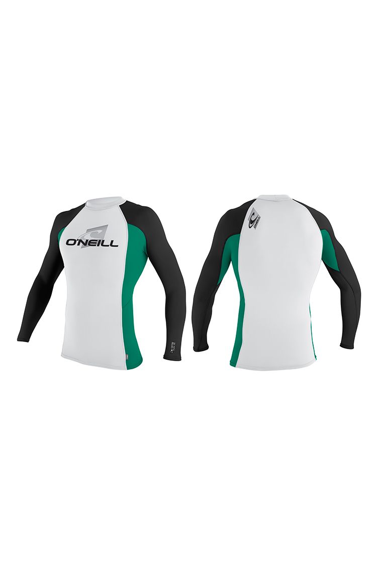 O'Neill UV Protection Skins L/S Crew white spruce 2017