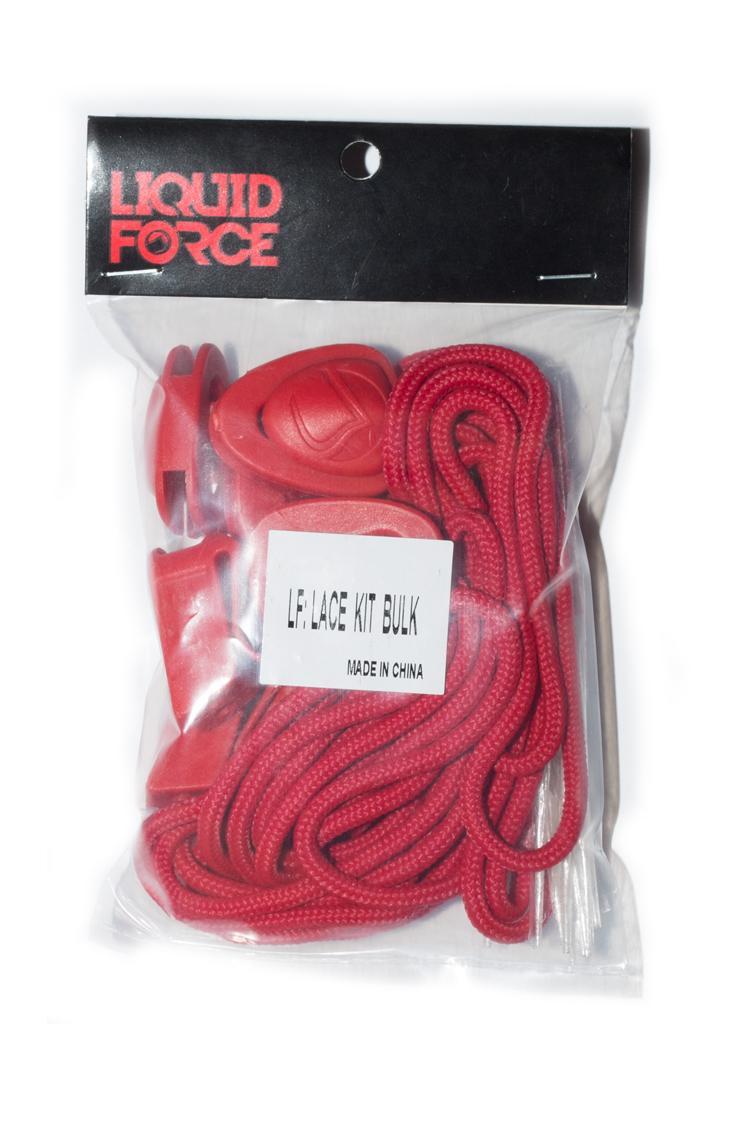 Liquid Force Lace Lock KIT BULK Rot