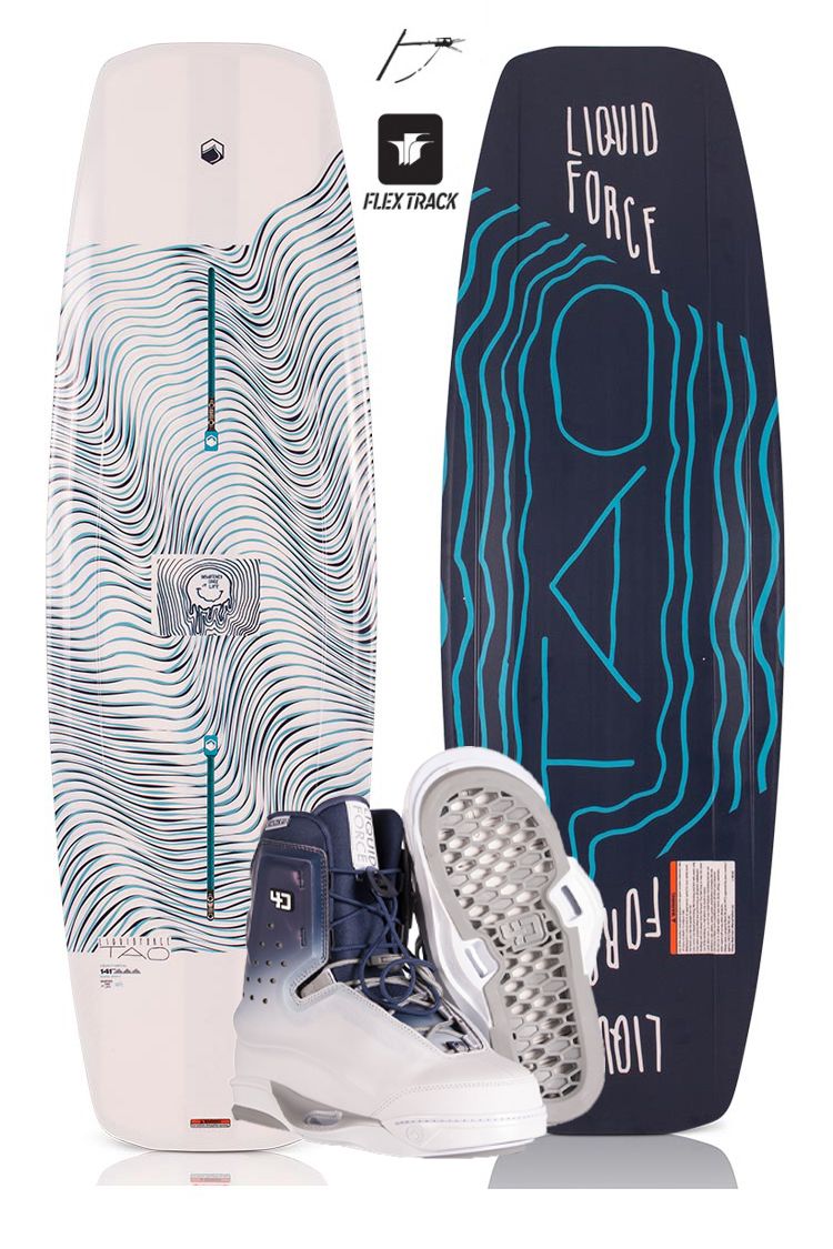 Liquid Force TAO 141cm plus RIOT 4D 2020 Wakeboardset - Buy online -  waketoolz.com