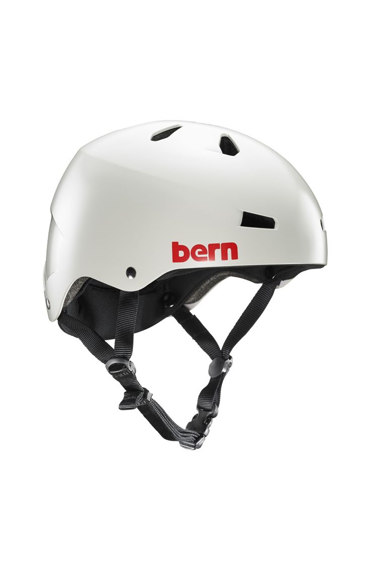 Bern Macon Satin Light Grey Wakeboard Helmet 2015