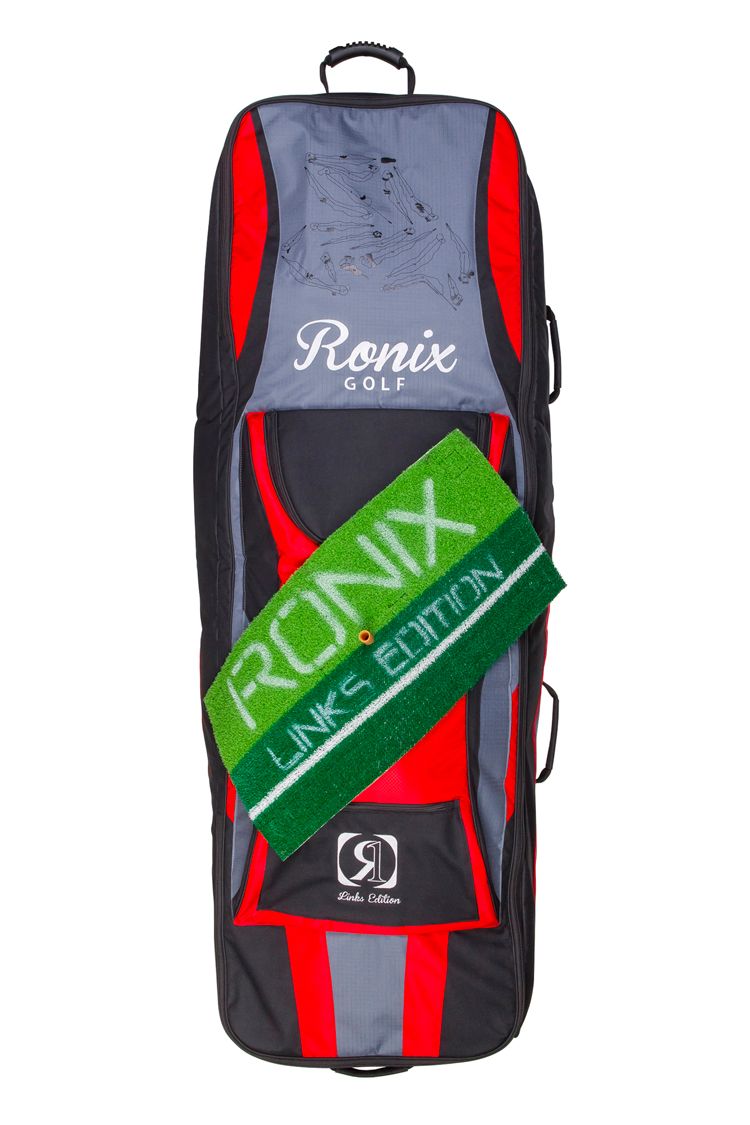 Ronix Links Padded Wheelie Boardbag Black-Caffeinated 2015 - Buy online -  waketoolz.com