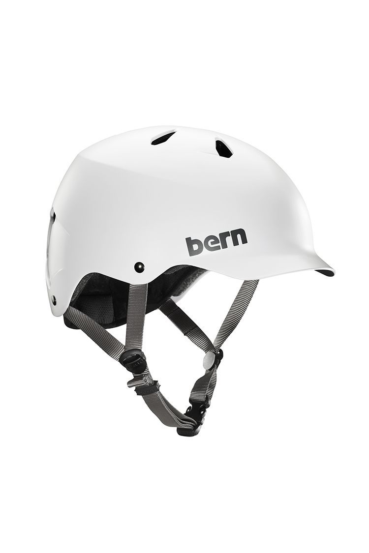 Bern WATTS Wakeboard Helm Satin White