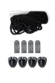 Liquid Force Lace Lock KIT BULK black 2015