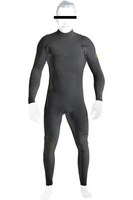 Follow ZIPPERLESS PRO 3/2mm Wetsuit Black 2021
