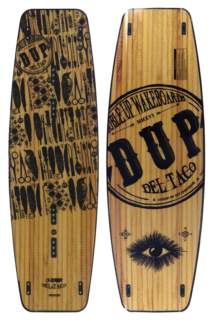ウェイクボード　wakeboard DUP DELTACO FI 131cm 新品　在庫処分品 double_up_del_taco_wakeboard_2