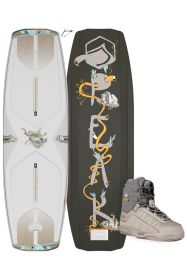 Liquid Force PEAK 146 plus PEAK 4D WAKEBOARDSET 2025