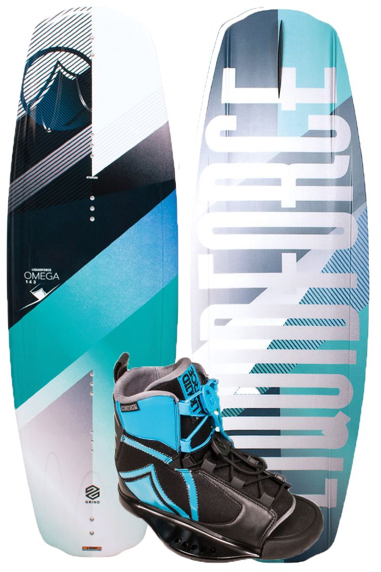 Liquid Force OMEGA GRIND 135 cm plus INDEX Wakeboardset 2017 - Buy 