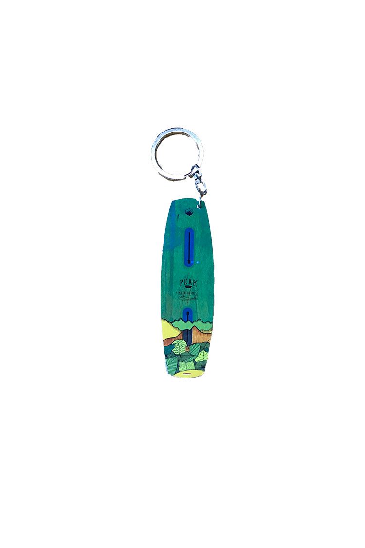 Wakeboard keychain top