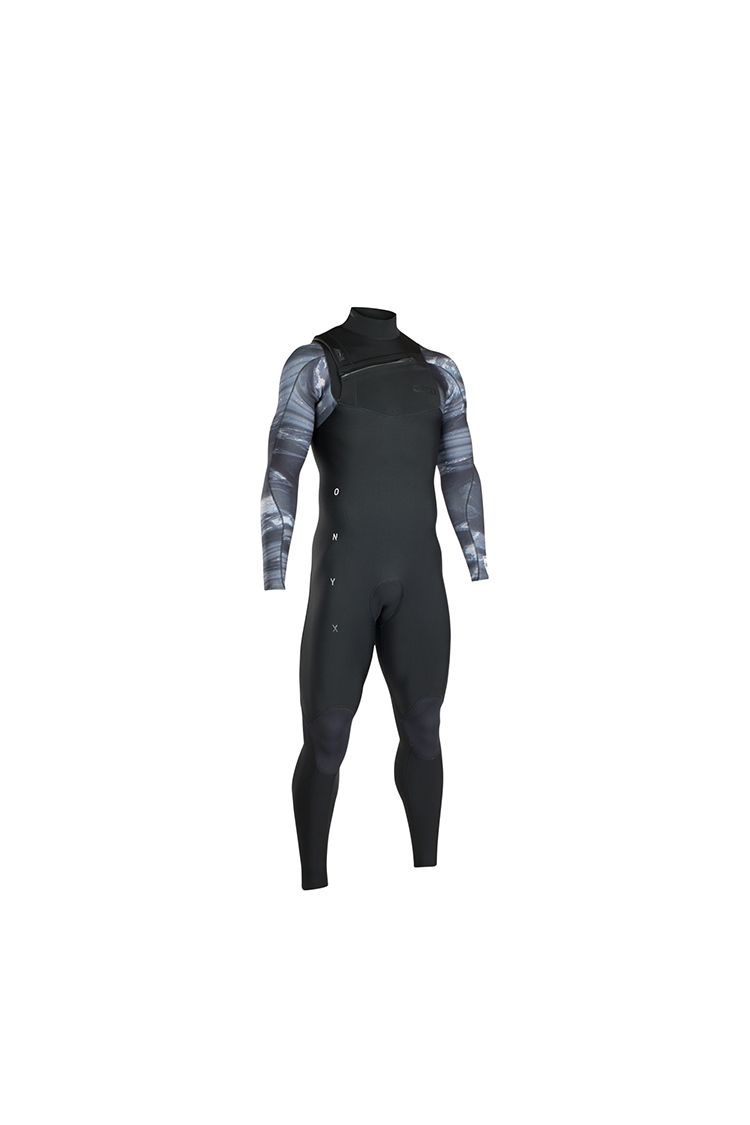 Ion Wetsuit ONYX AMP Semidry 4/3 FZ black grey capsule 2020