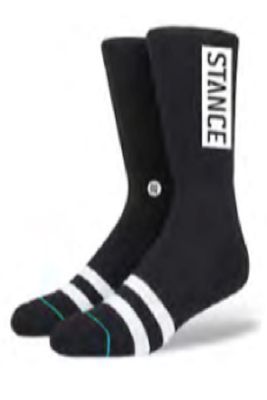 Stance OG Socks Black 2020