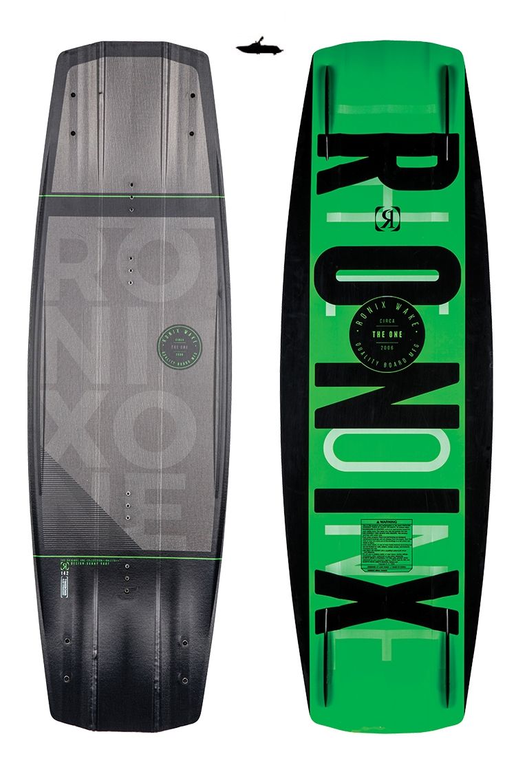 RONIX ONE TIME BOMB CORE Wakeboard Stealth Black 2019