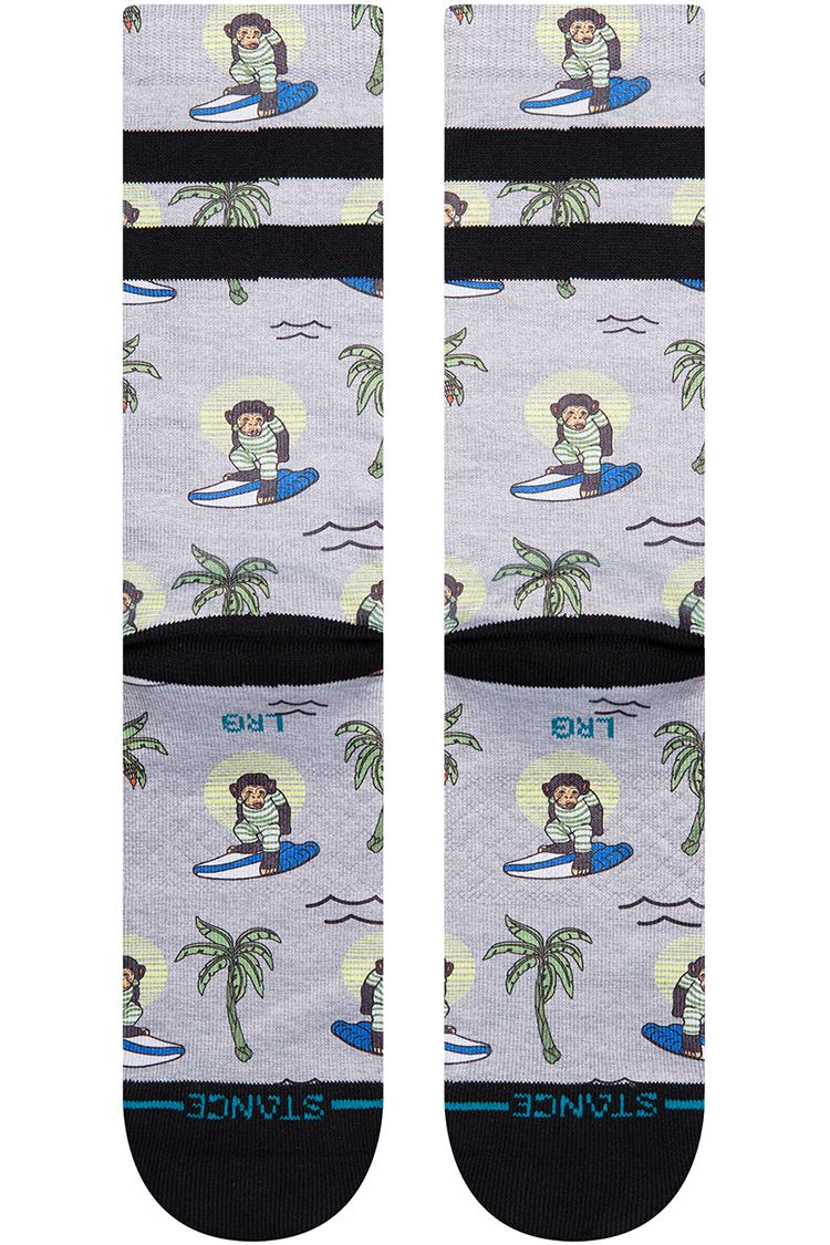 Stance SURFING MONKEY Socken Grey 2022