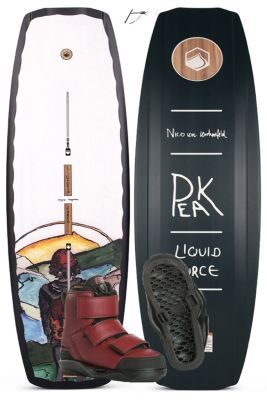 Liquid Force PEAK 142cm plus HOOK 4D '18 Wakeboardset