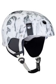 Liquid Force FLASH CE WAKEBOARD HELM SNOW FLORAL w/earflaps 2024