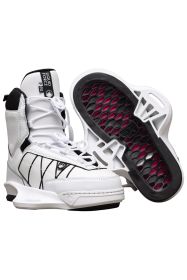 Liquid Force TAO 6X WHITE WAKEBOARD BINDING 2026