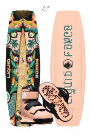 Liquid Force HOLIDAY 142 plus HOOK 6X CORAL WAKEBOARDSET 2026