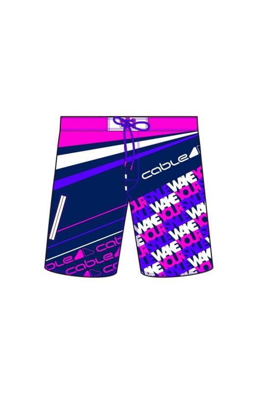 Cable Fashion Boardshort laces pink 2013