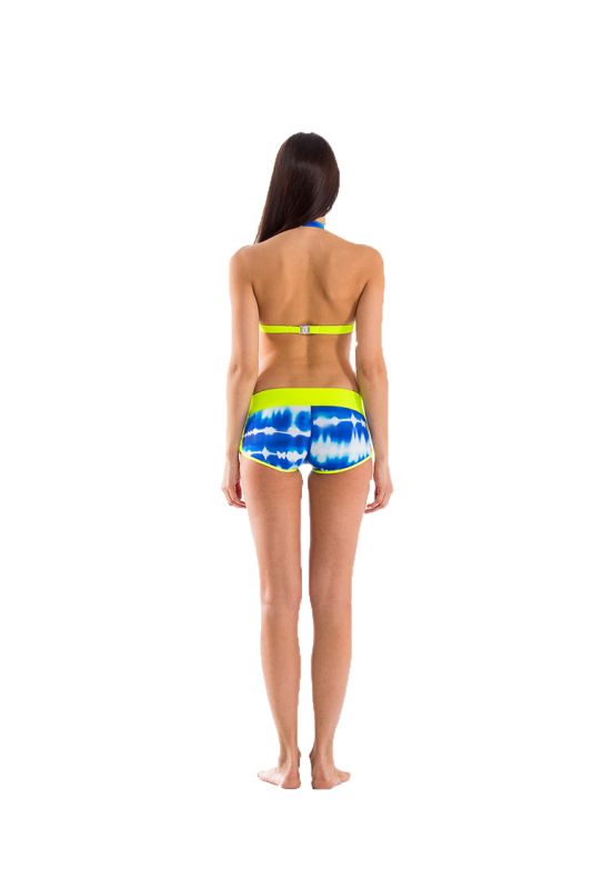 GlideSoul Bikini Shorts 0.5 mm T&D Print/Lemon 2017 
