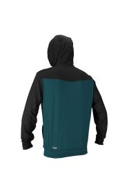 O`Neill HYBRID Zip Sun Hoodie Teal/Black 2019