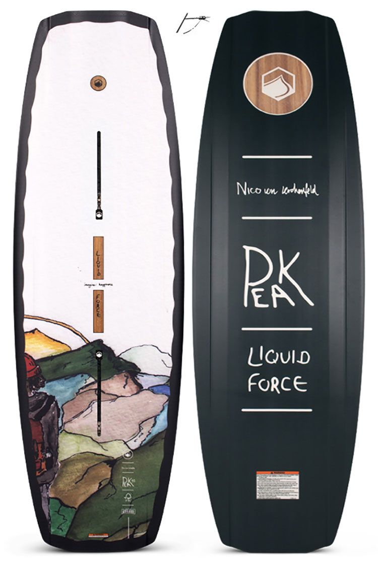 Liquid Force PEAK 146cm plus PEAK 4D Wakeboardset 2020